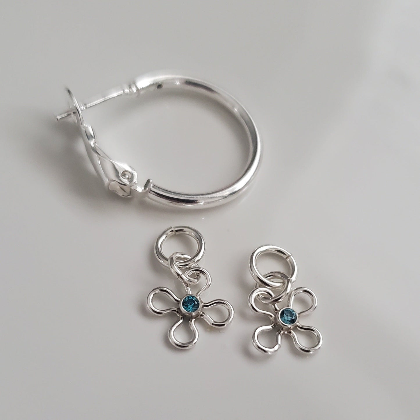 Bloom & Sparkle Earring Charms - Plein De Vie Jewelry
