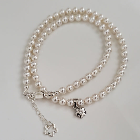 Blooming Pearl Necklace - Plein De Vie Jewelry