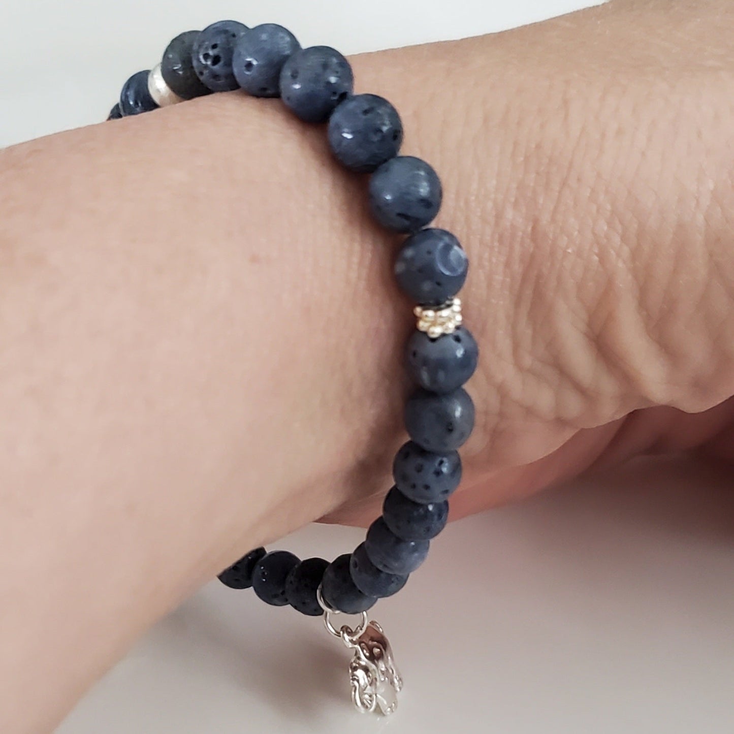 Lucky Helipore Blue Coral Bracelet - Plein De Vie Jewelry