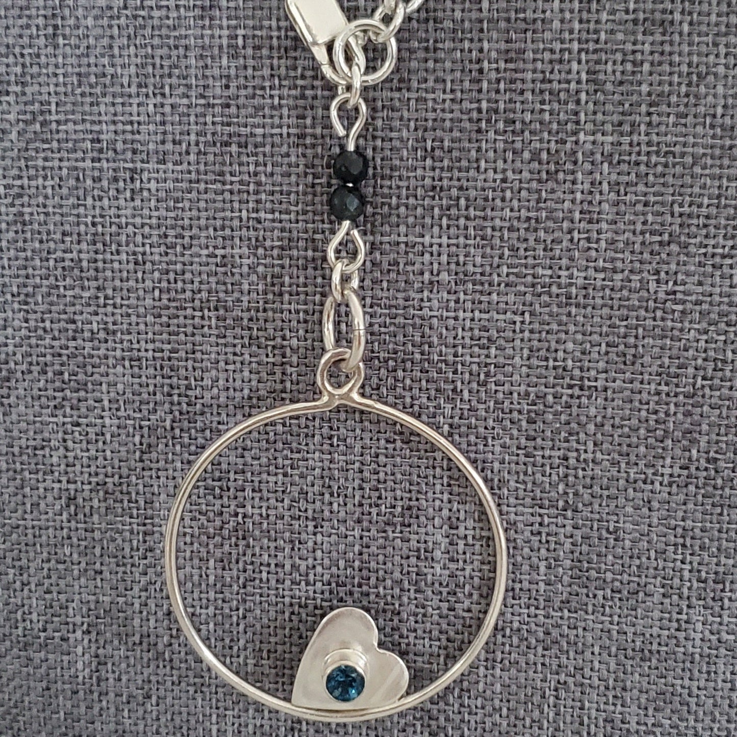 Timeless Love – Blue Tourmaline & London Blue Topaz Necklace