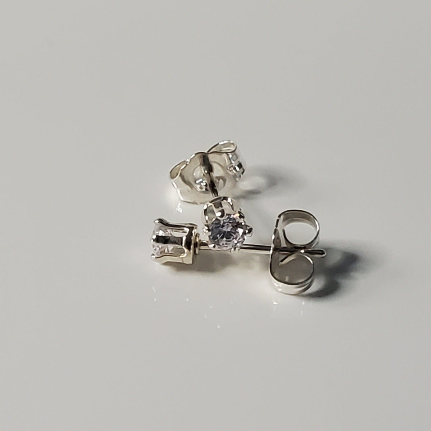 Brilliant Shine Cubic Zirconia Post Earrings