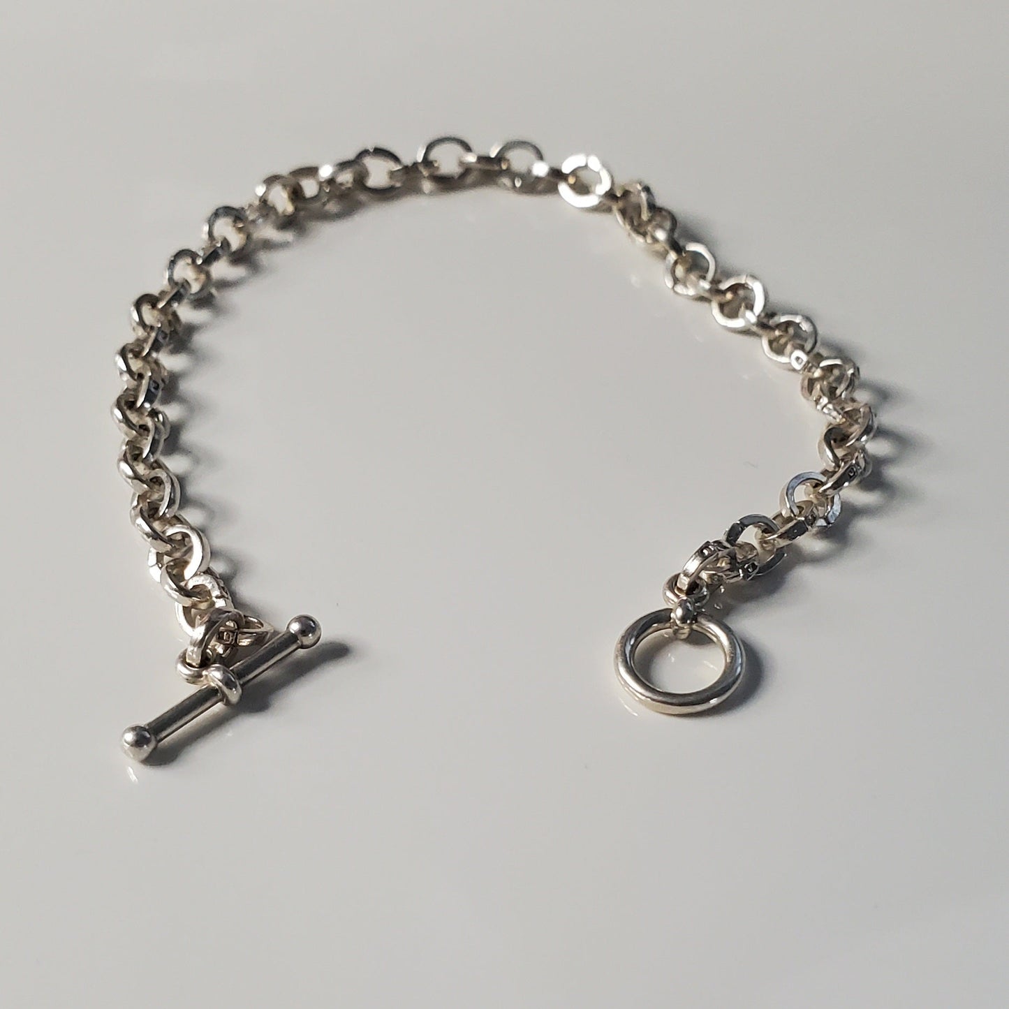 Timeless Elegance Oval Lock Bracelet