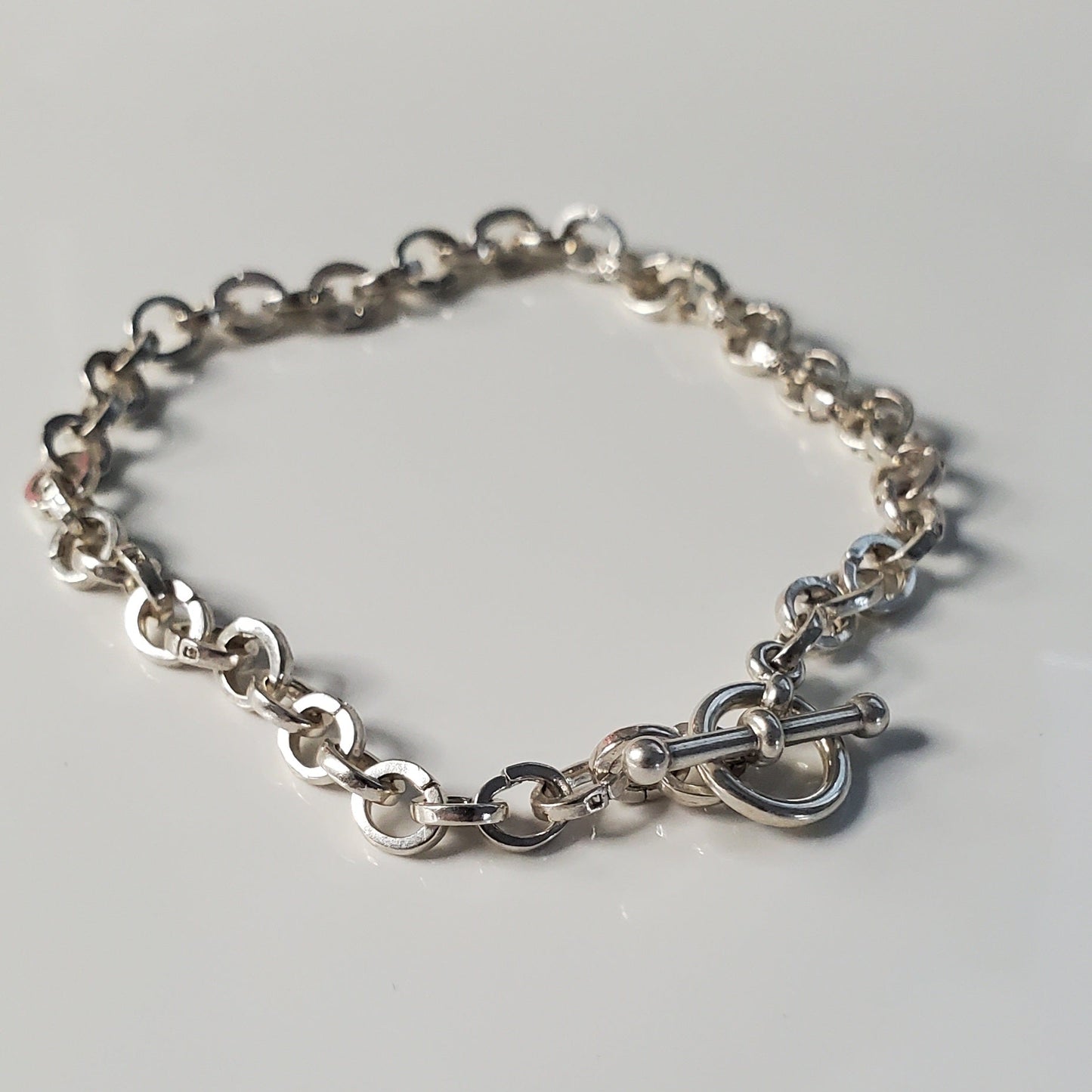 Timeless Elegance Oval Lock Bracelet