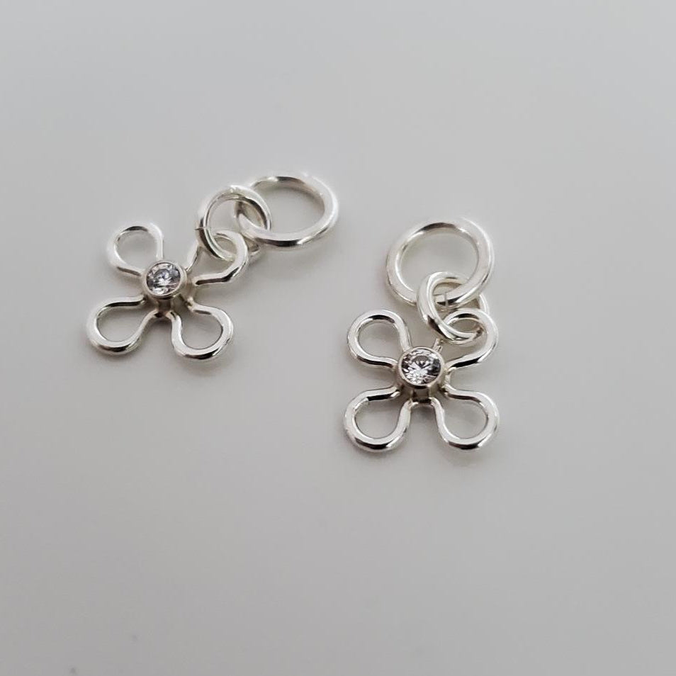 Bloom & Sparkle Earring Charms Plein De Vie Jewelry