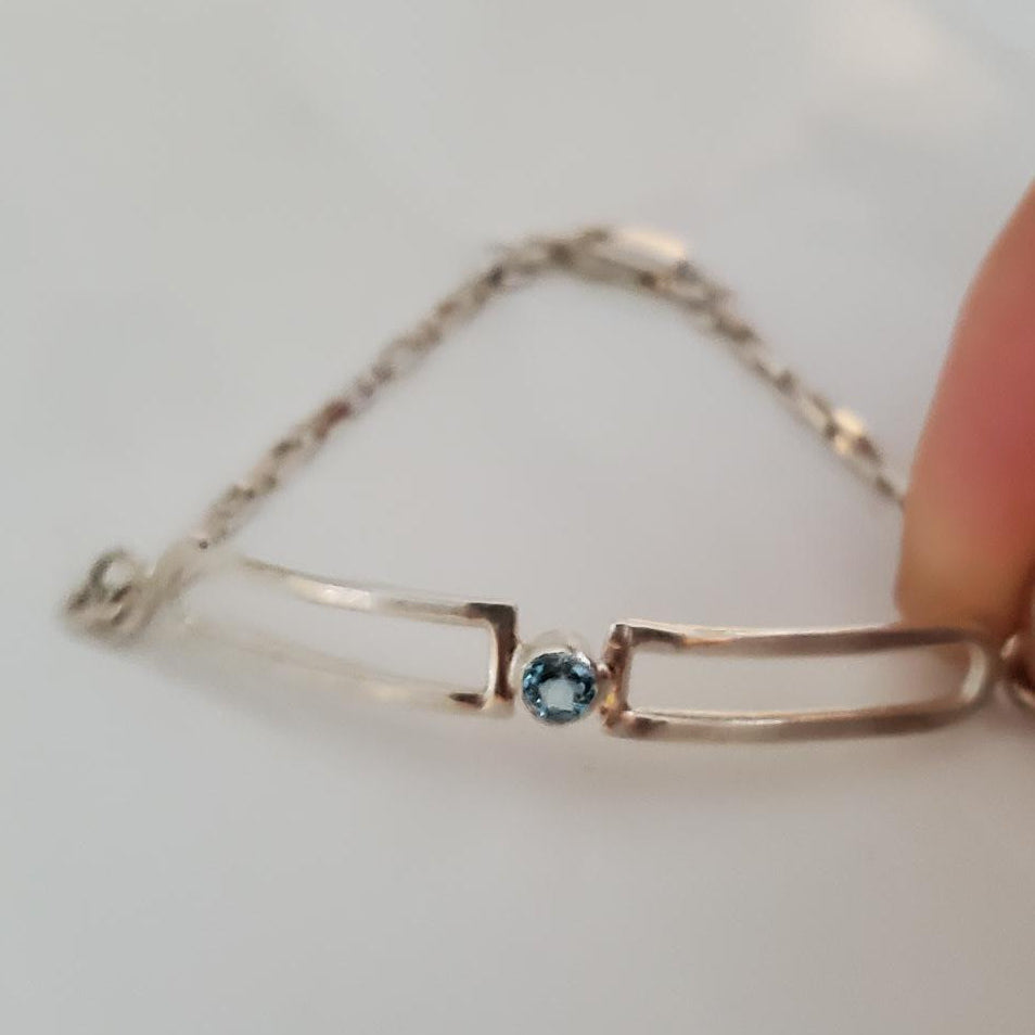 Curved Rectangle Bracelet