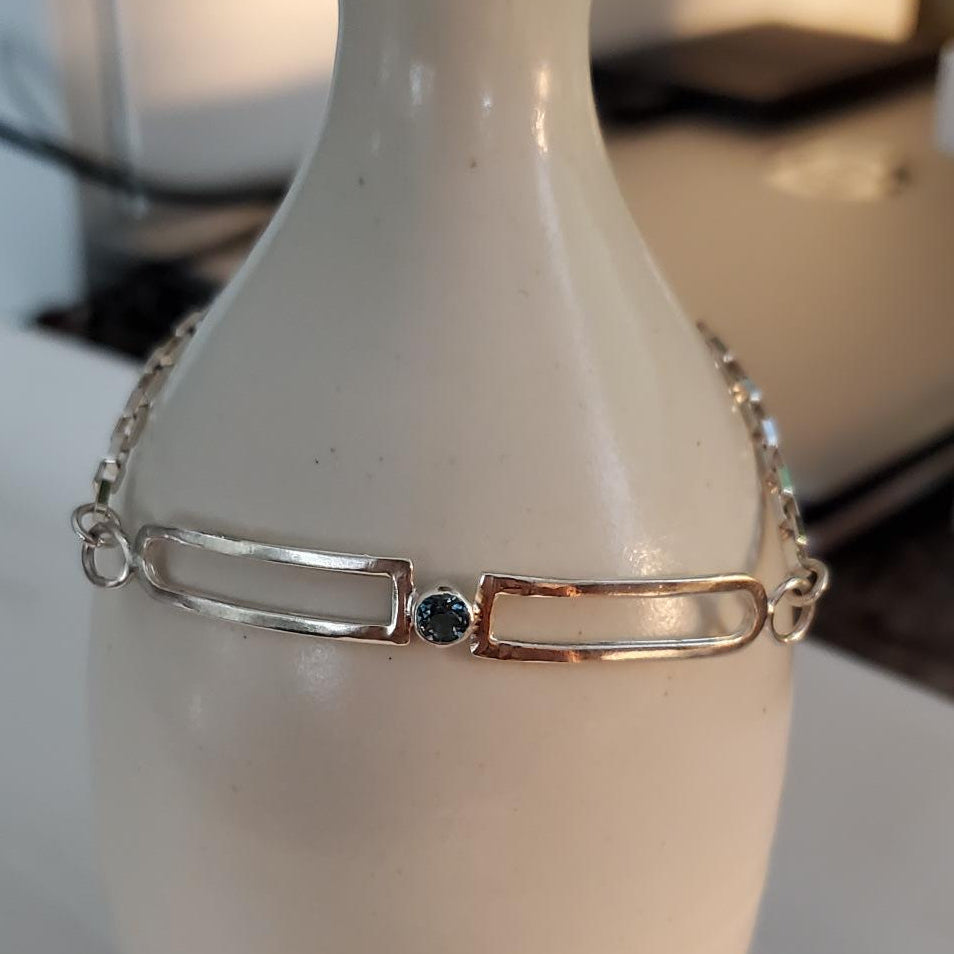 Curved Rectangle Bracelet Plein De Vie Jewelry