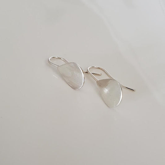 Sterling Silver Teardrop Earrings Plein De Vie Jewelry