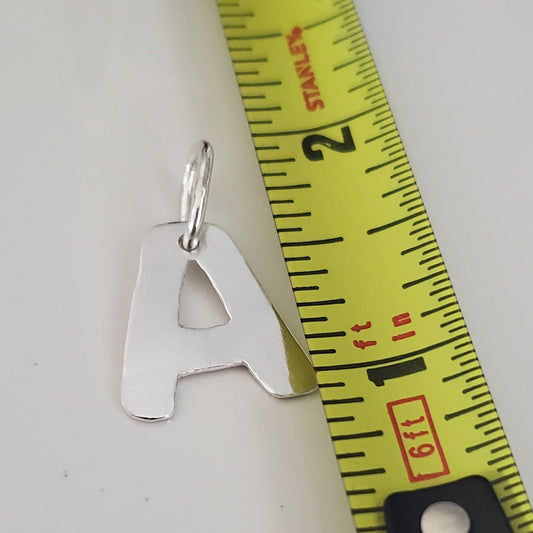 Sterling Silver Letter Pendants Plein De Vie Jewelry