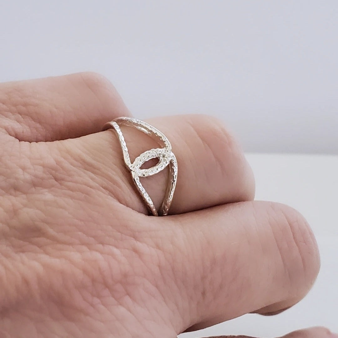 Harmony Hammered Ring
