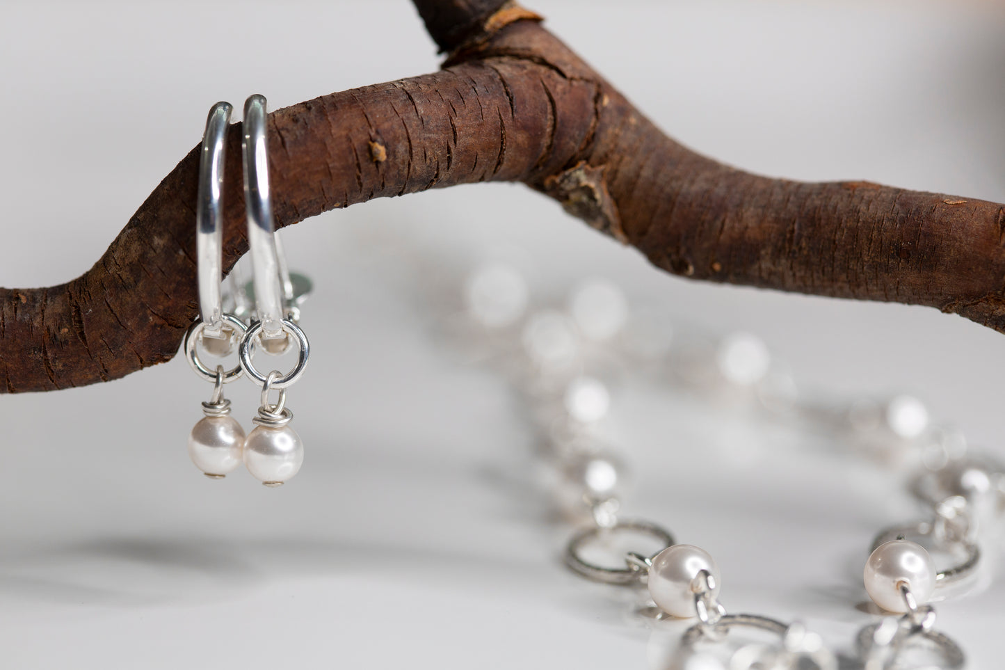Sterling Silver Hoop Moodmaker Earrings