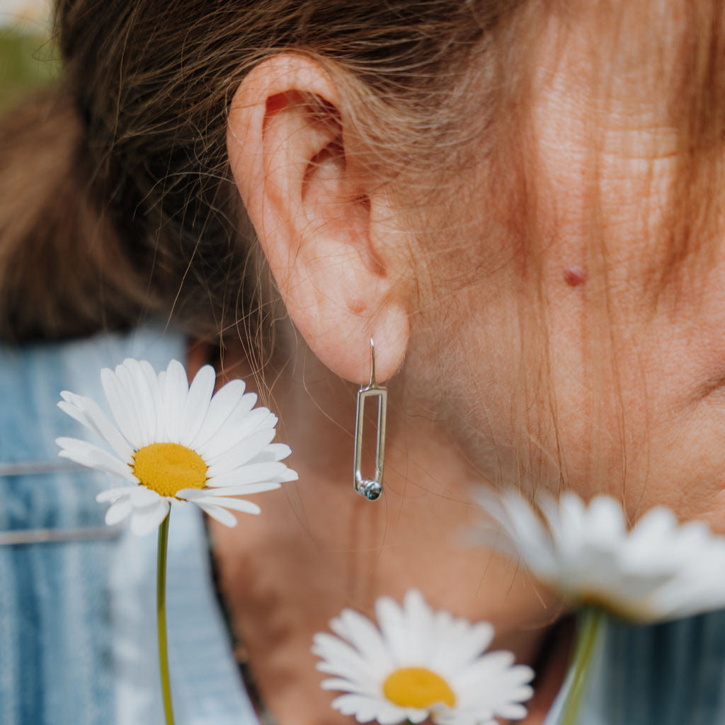 Sterling Silver Lumière Earrings