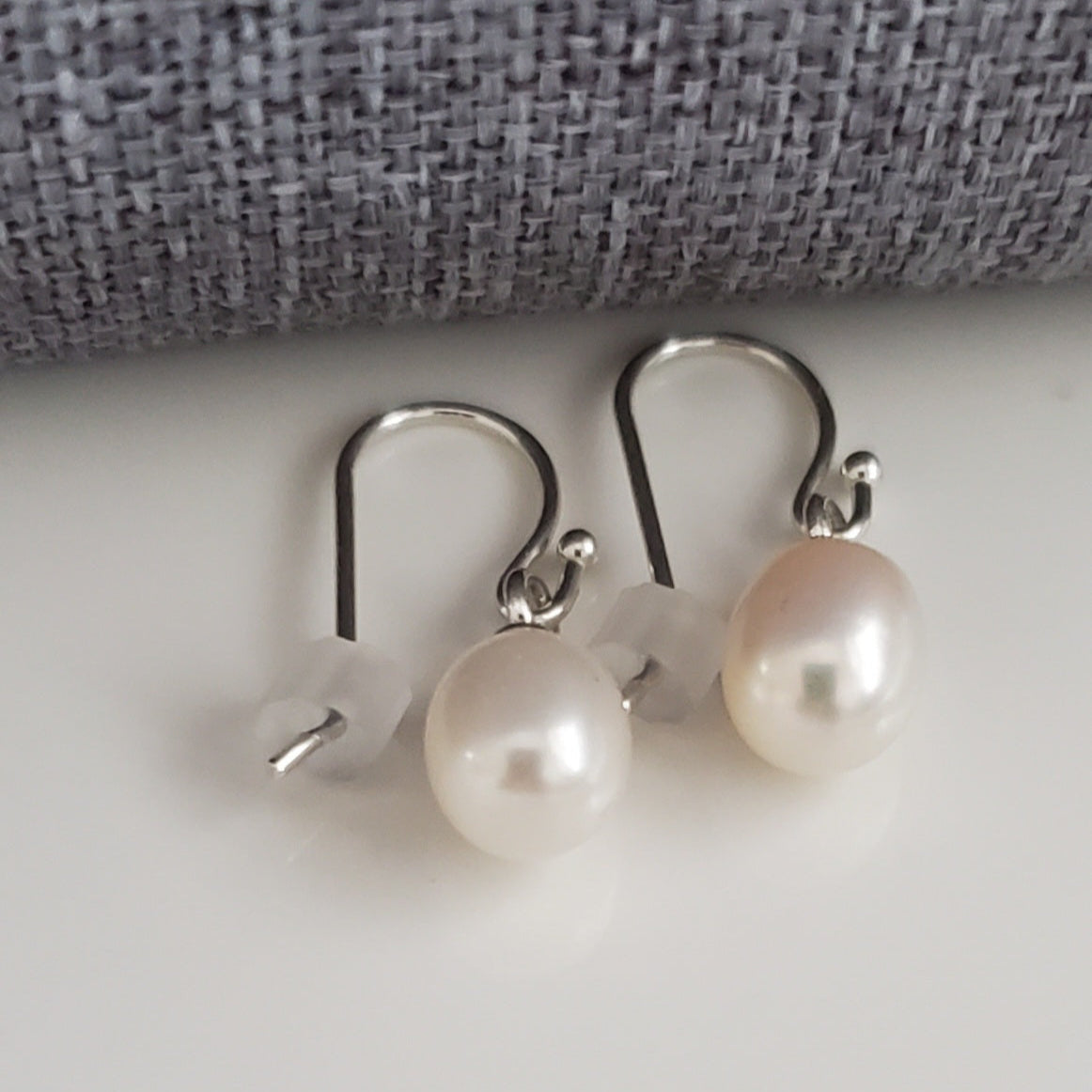 Pearl Grace Earrings - Plein De Vie Jewelry