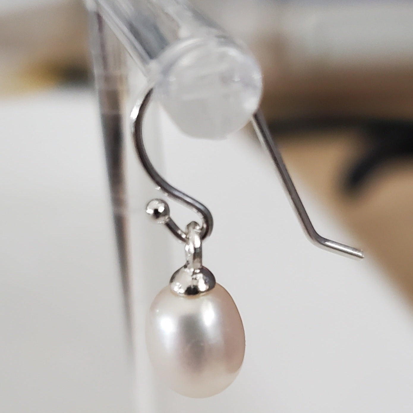 Pearl Grace Earrings - Plein De Vie Jewelry