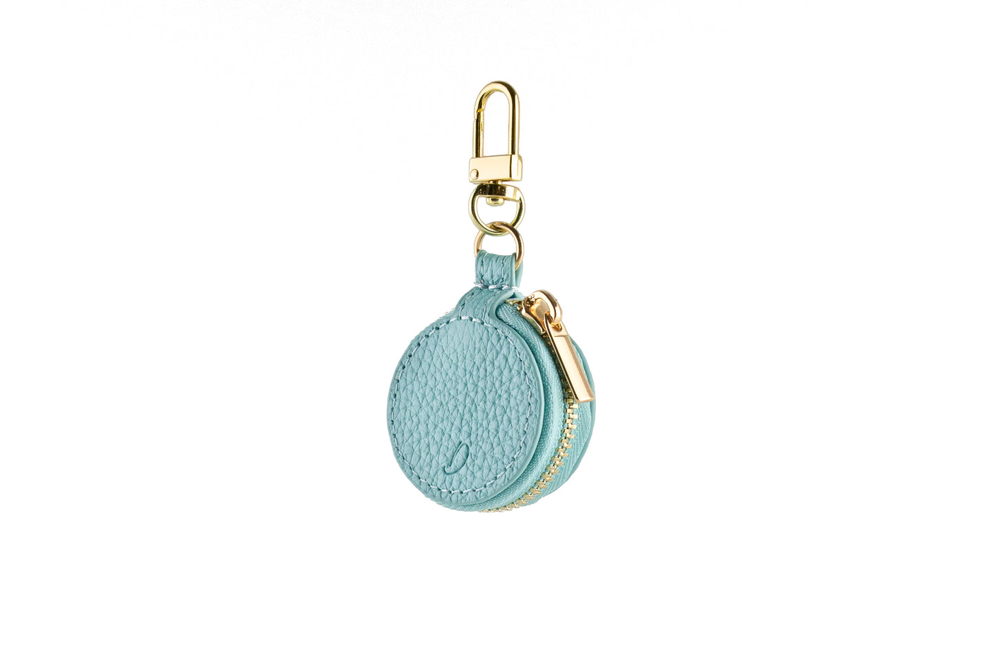Teal Leather Anti-Tarnish Lining Ring Keeper