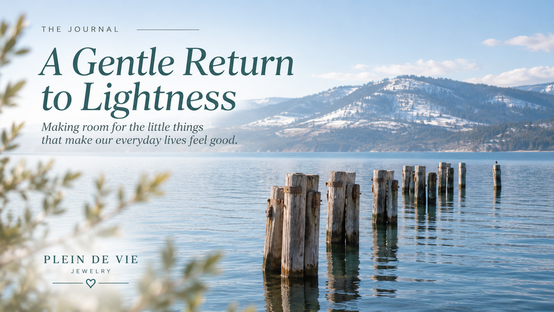 A Gentle Return to Lightness