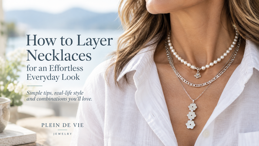 How to Layer Necklaces for an Effortless, Everyday Look
