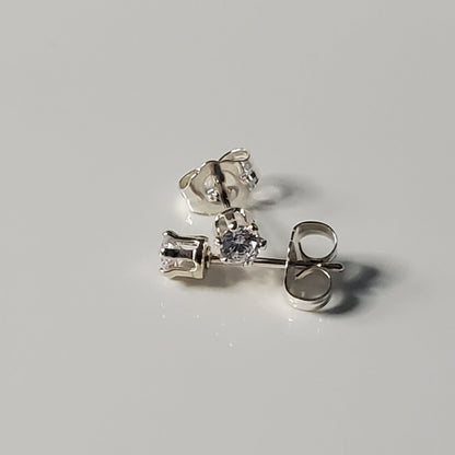 Brilliant Shine Cubic Zirconia Post Earrings - Plein De Vie Jewelry