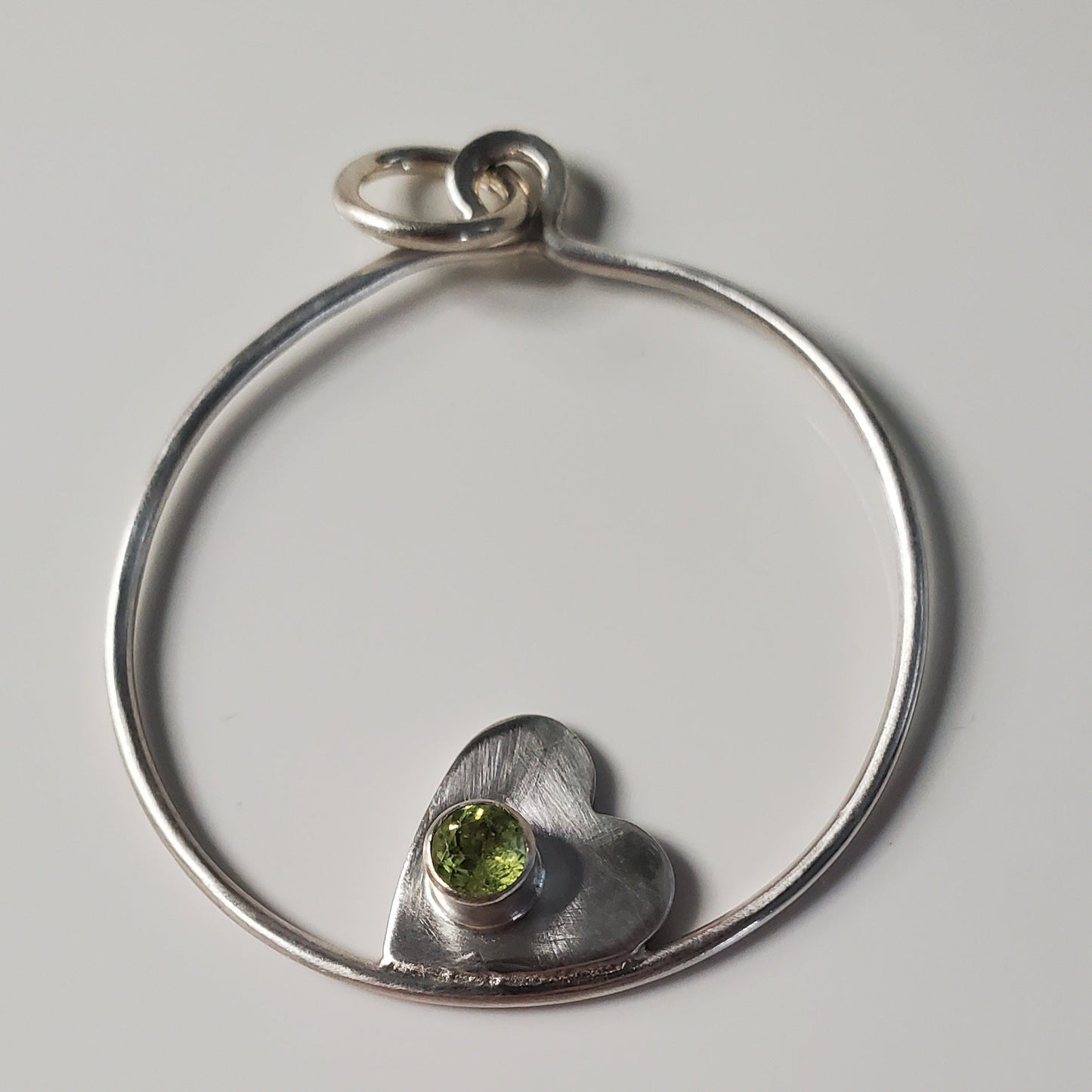 Heart & Harmony Peridot Pendant