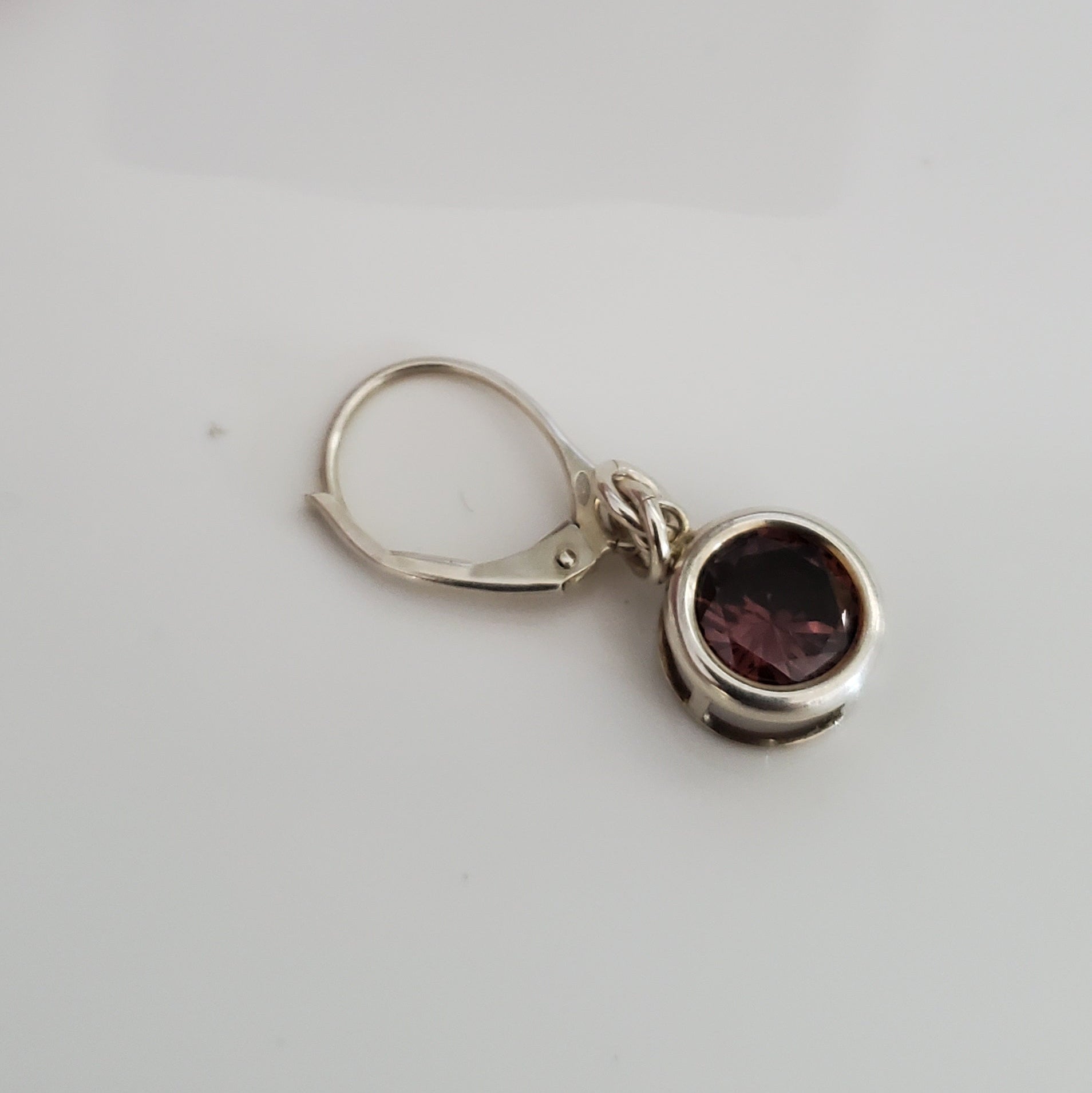 Sterling Silver Alexandrite Drop Earrings Plein De Vie Jewelry