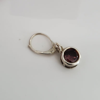 Sterling Silver Alexandrite Drop Earrings Plein De Vie Jewelry