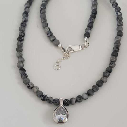 Picture Jasper Pearl Bracelet (Copy) Plein De Vie Jewelry