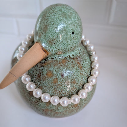 Swarovski Pearl Daisy Bracelet
