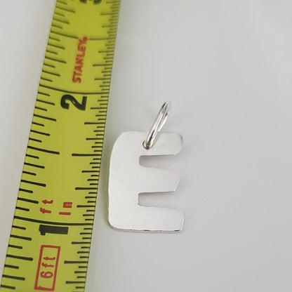 Sterling Silver Letter Pendants Plein De Vie Jewelry