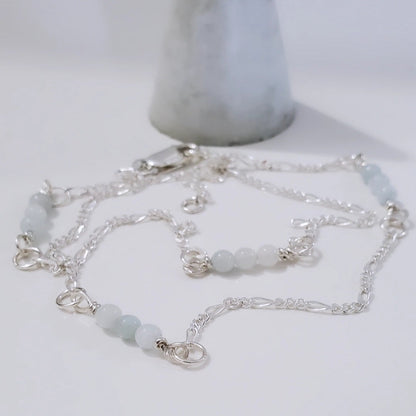 Aqua Serenity Necklace - Plein De Vie Jewelry