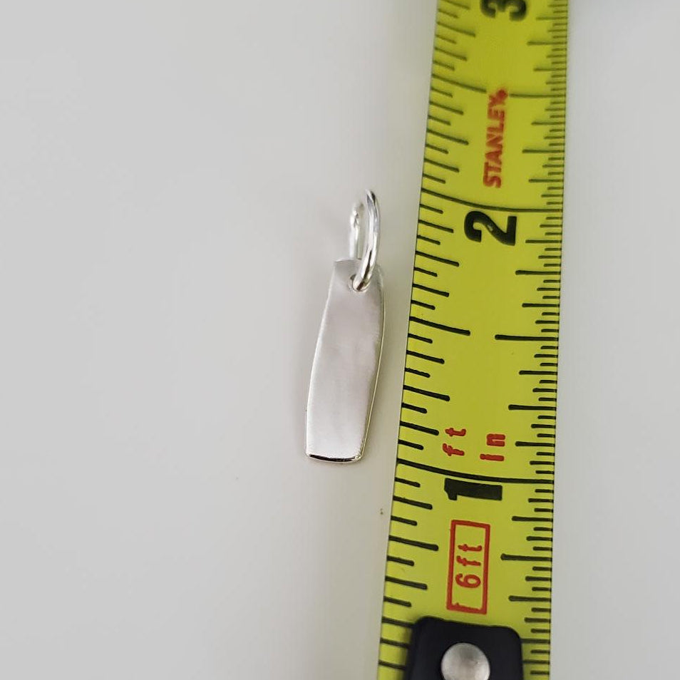 Sterling Silver Letter Pendants