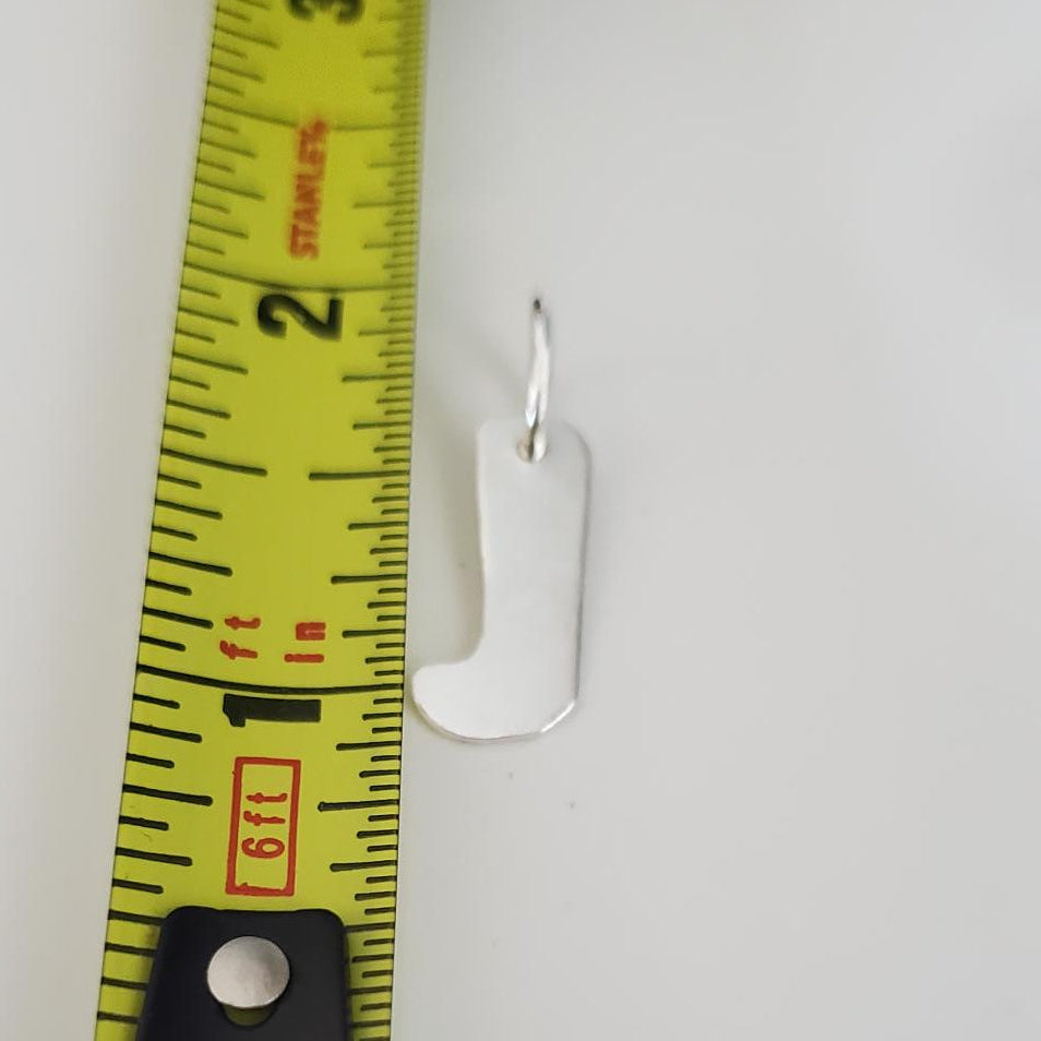 Sterling Silver Letter Pendants