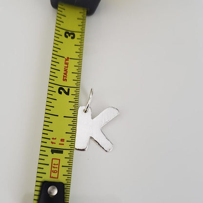 Sterling Silver Letter Pendants Plein De Vie Jewelry