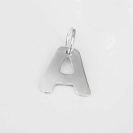 Sterling Silver Letter Pendants