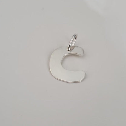 Sterling Silver Letter Pendants Plein De Vie Jewelry