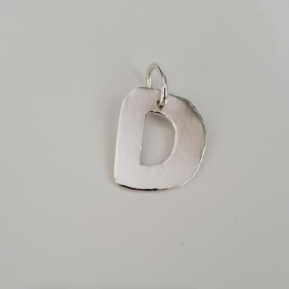 Sterling Silver Letter Pendants Plein De Vie Jewelry