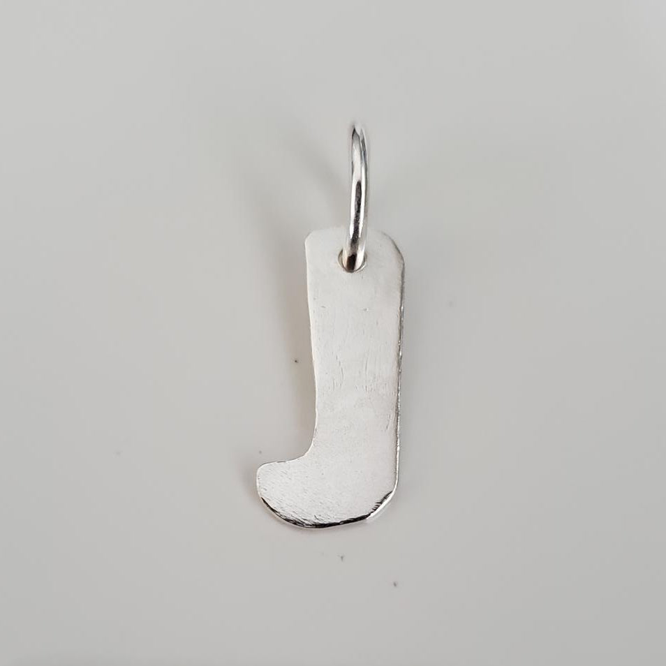 Sterling Silver Letter Pendants