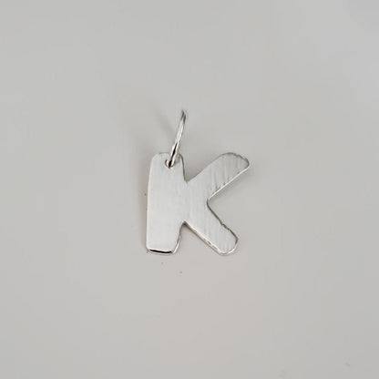 Sterling Silver Letter Pendants Plein De Vie Jewelry