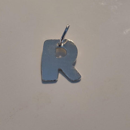 Sterling Silver Letter Pendants Plein De Vie Jewelry