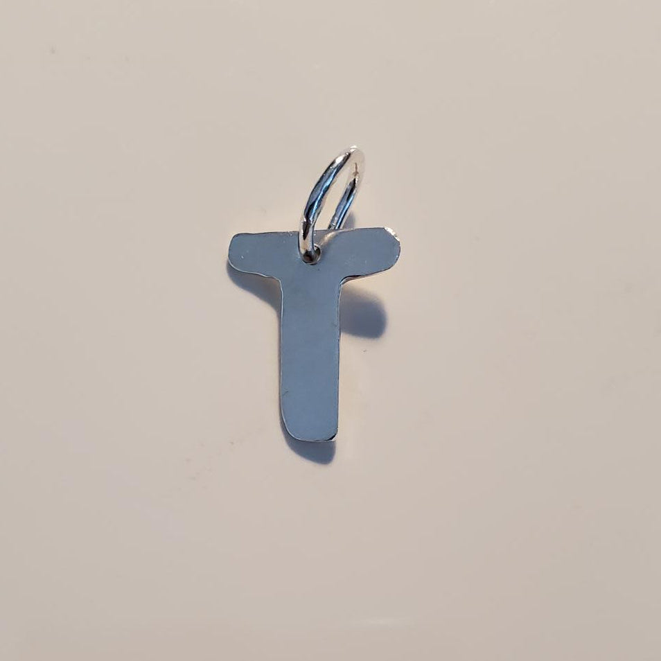 Sterling Silver Letter Pendants