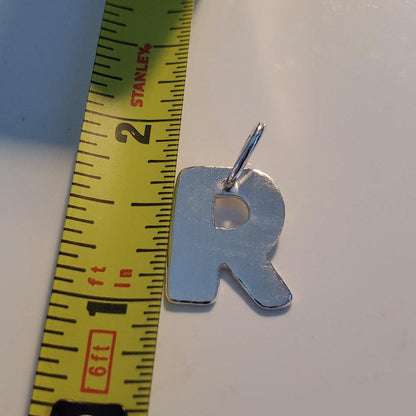 Sterling Silver Letter Pendants Plein De Vie Jewelry