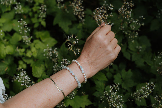 Aquamarine Baby Blue Bracelet