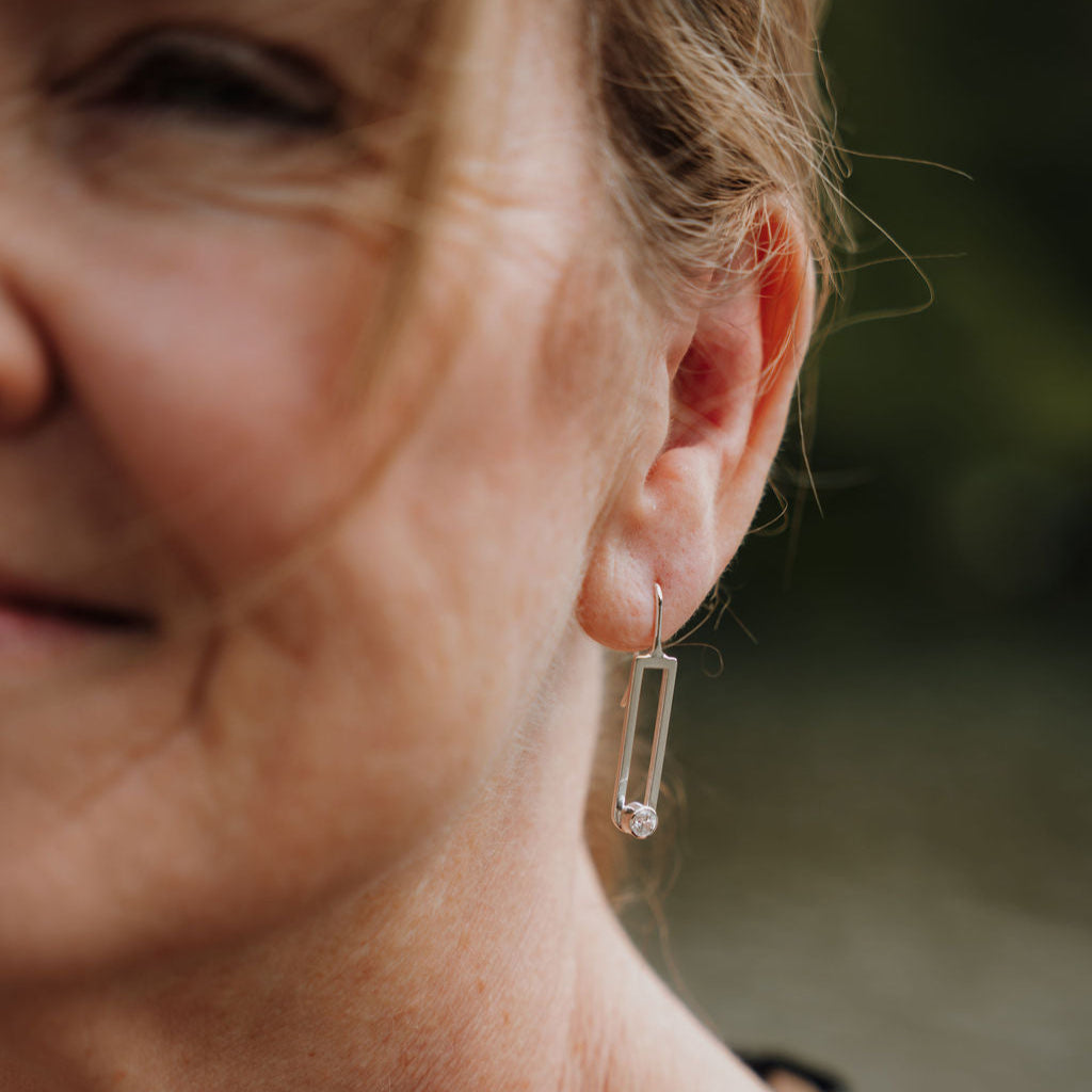 Sterling Silver Lumière Earrings
