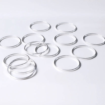 Minimalist Round Wire Stacking Ring - Plein De Vie Jewelry