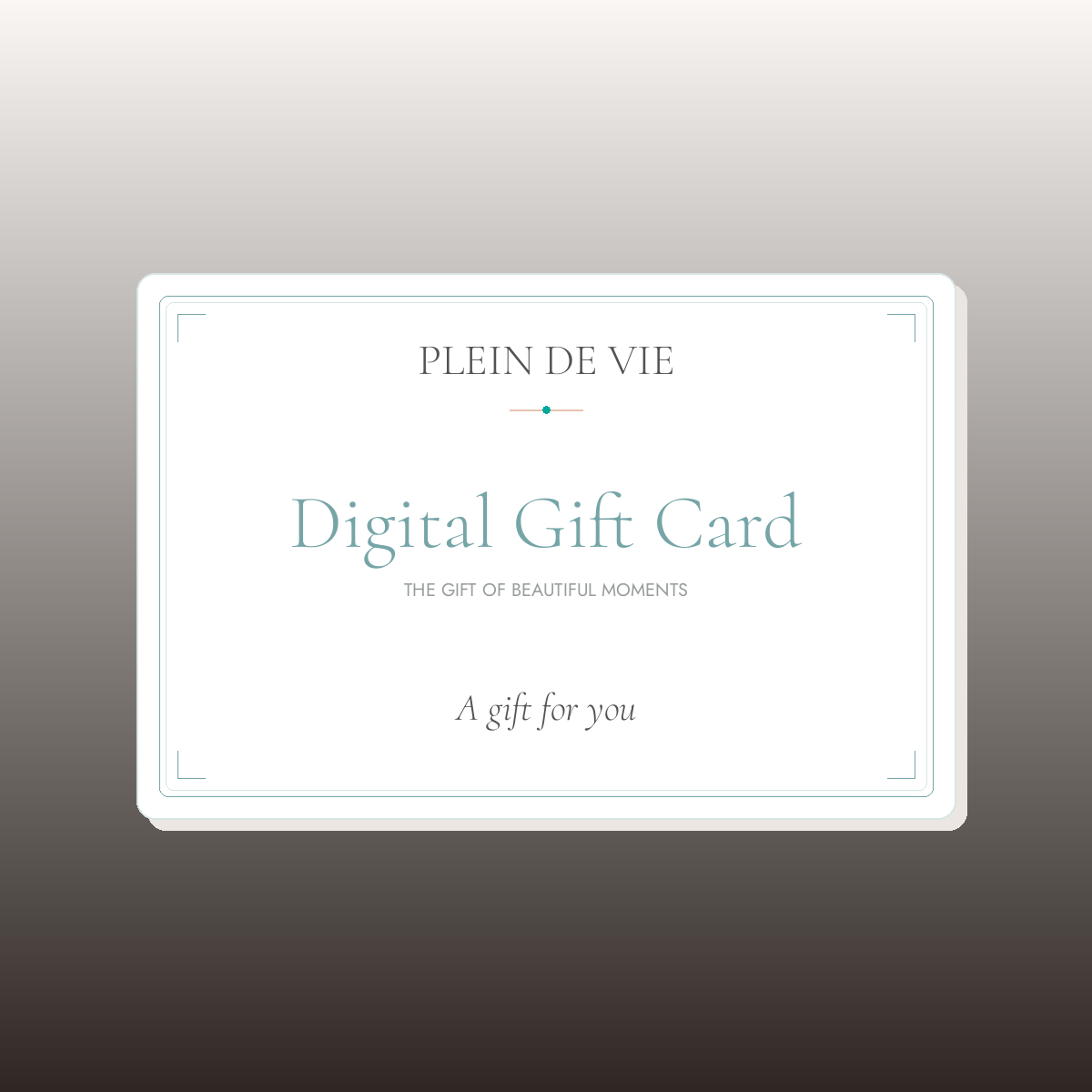 Plein De Vie Jewelry Gift Card