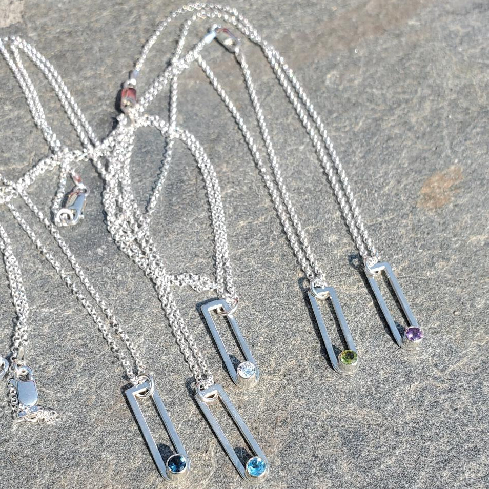 Sterling Silver Lumière Necklace