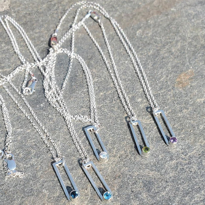 Sterling Silver Lumière Necklace Plein De Vie Jewelry