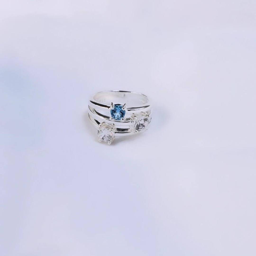 Swarovski online topaz ring